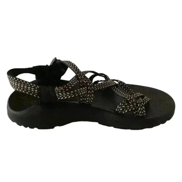 Chaco Cloud ZX/2 Women 7 Classic Woven Sport Sandals Black Boost Hiking Vegan - Picture 6 of 10